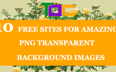 10 Free sites for amazing PNG transparent background images