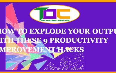 9 Improvement Hacks To Easily Explode Your Productivity