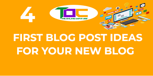 4 ideas to write the first blog post that will readers to your blog.