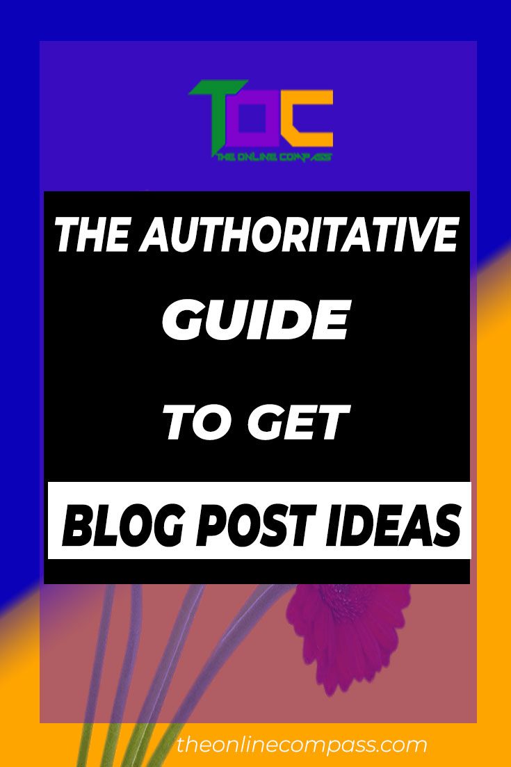 Blog post ideas 