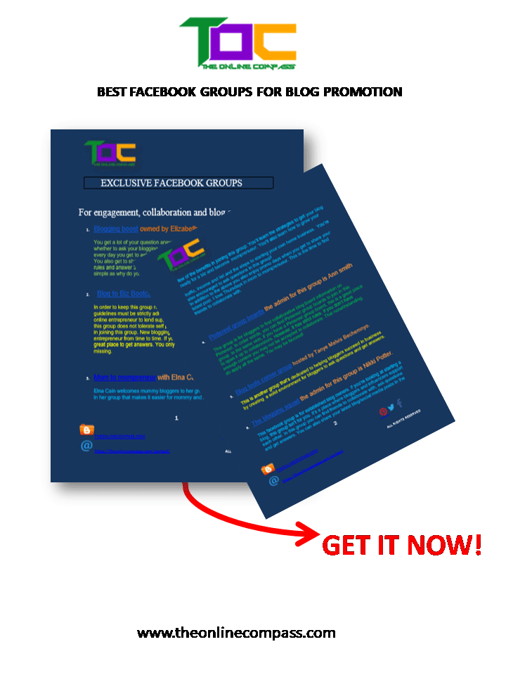 Exclusive facebook groups for your blog promotion