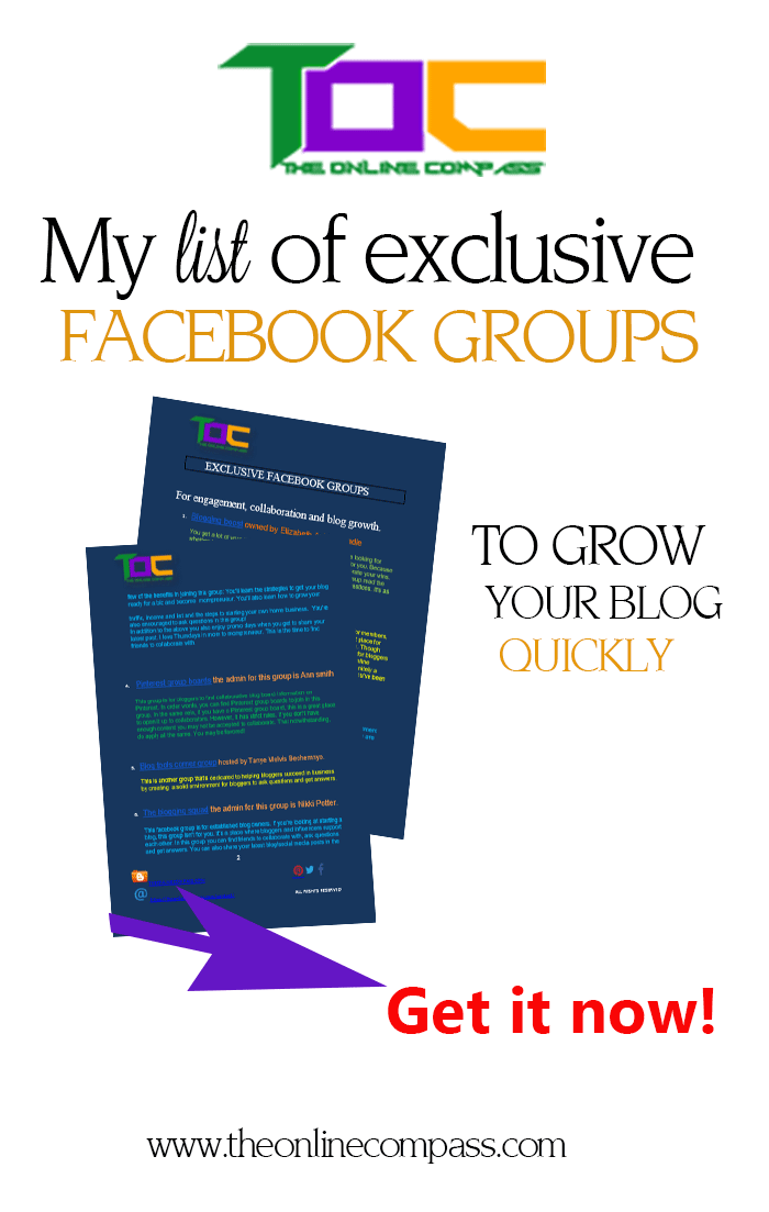 Exclusive Facebook groups to skyrocket your blog success