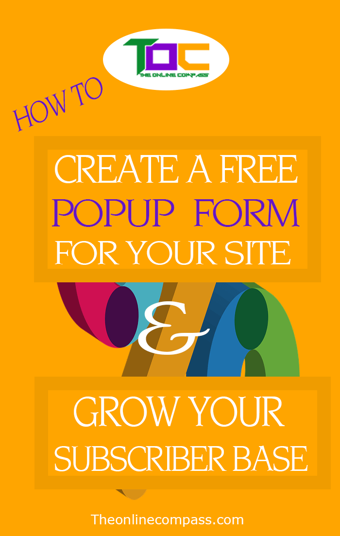 How to create a popup form for WordPress