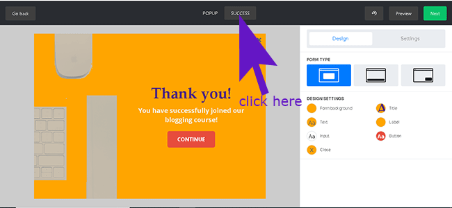 How to create a pop up form for wordpress