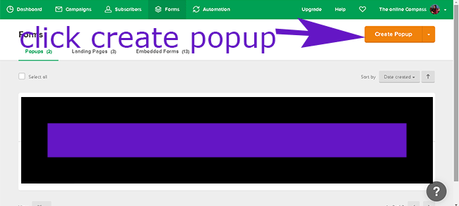 How to create a popup for wordpress site
